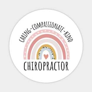 chiropractor rainbow pastel Magnet